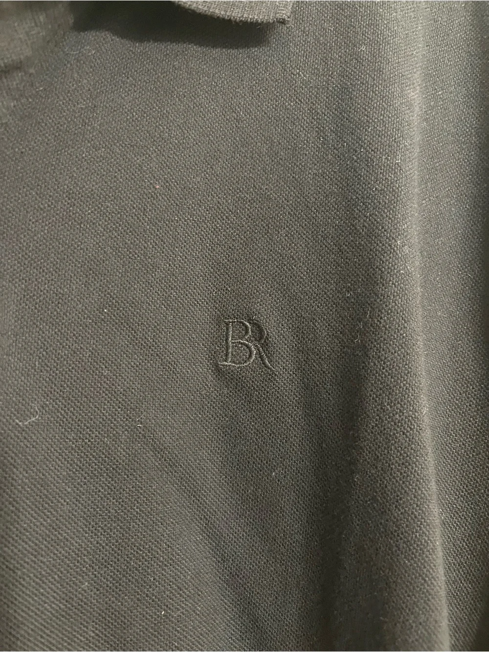 100% organic cotton Banana Republic Black Men’s Polo Shirt
